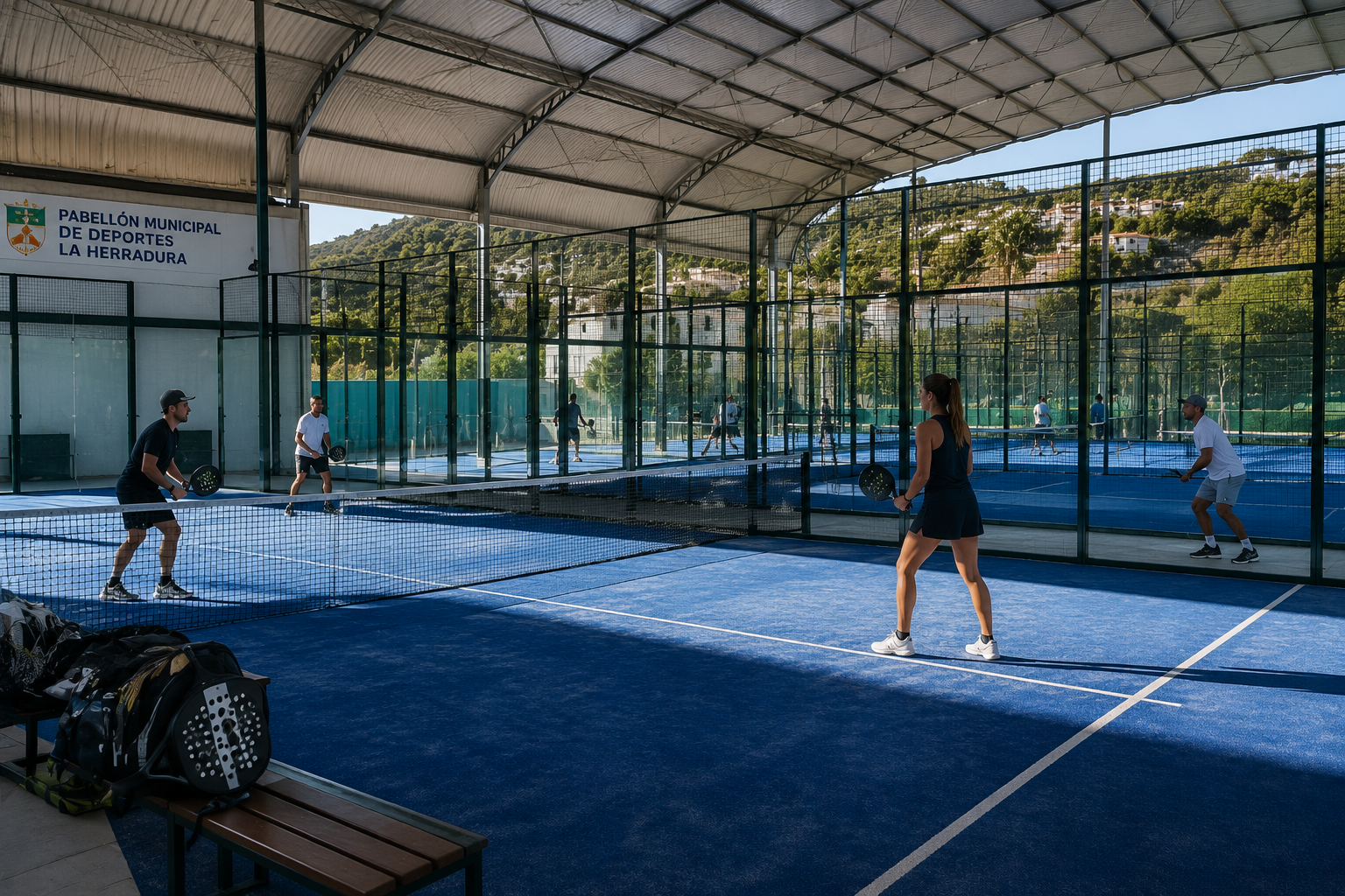 Padel courts in La Herradura and Almuñécar